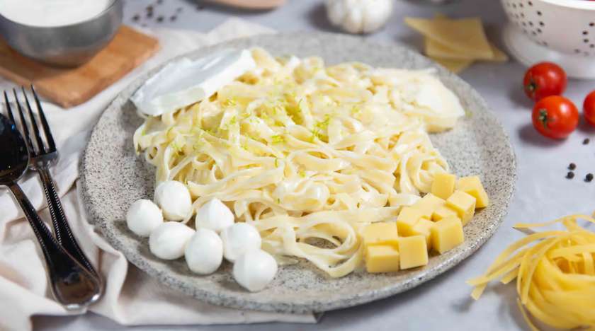 Tagliatelle Ai Quattro Formaggi
