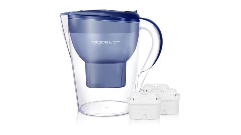 Aigostar Pure Water Filter Blue, 3.5 Litre