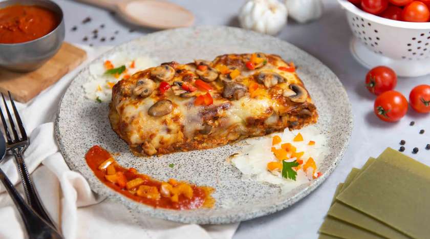 Baked Lasagna Vegetarian