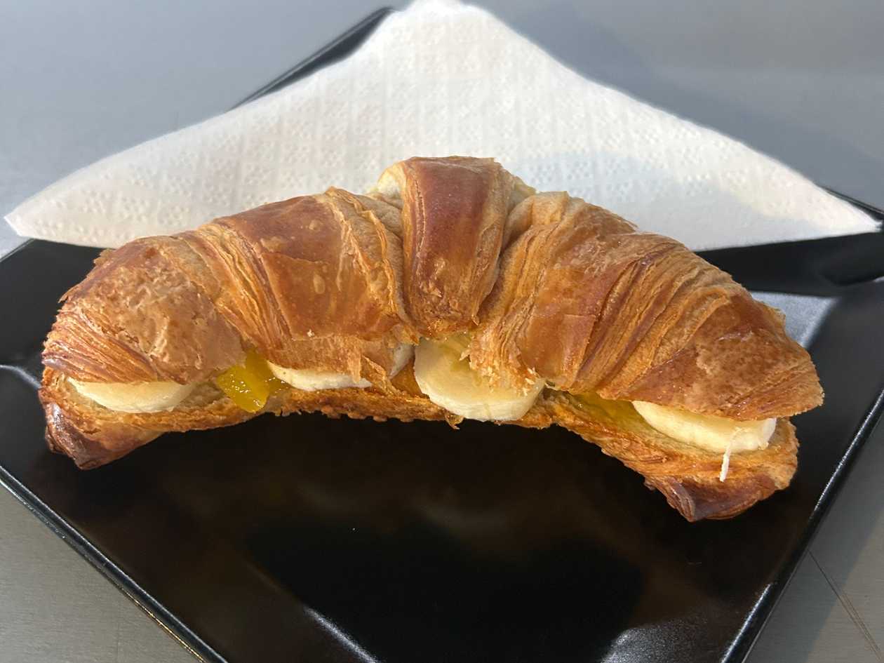 Croisant mango-maracuja,banán