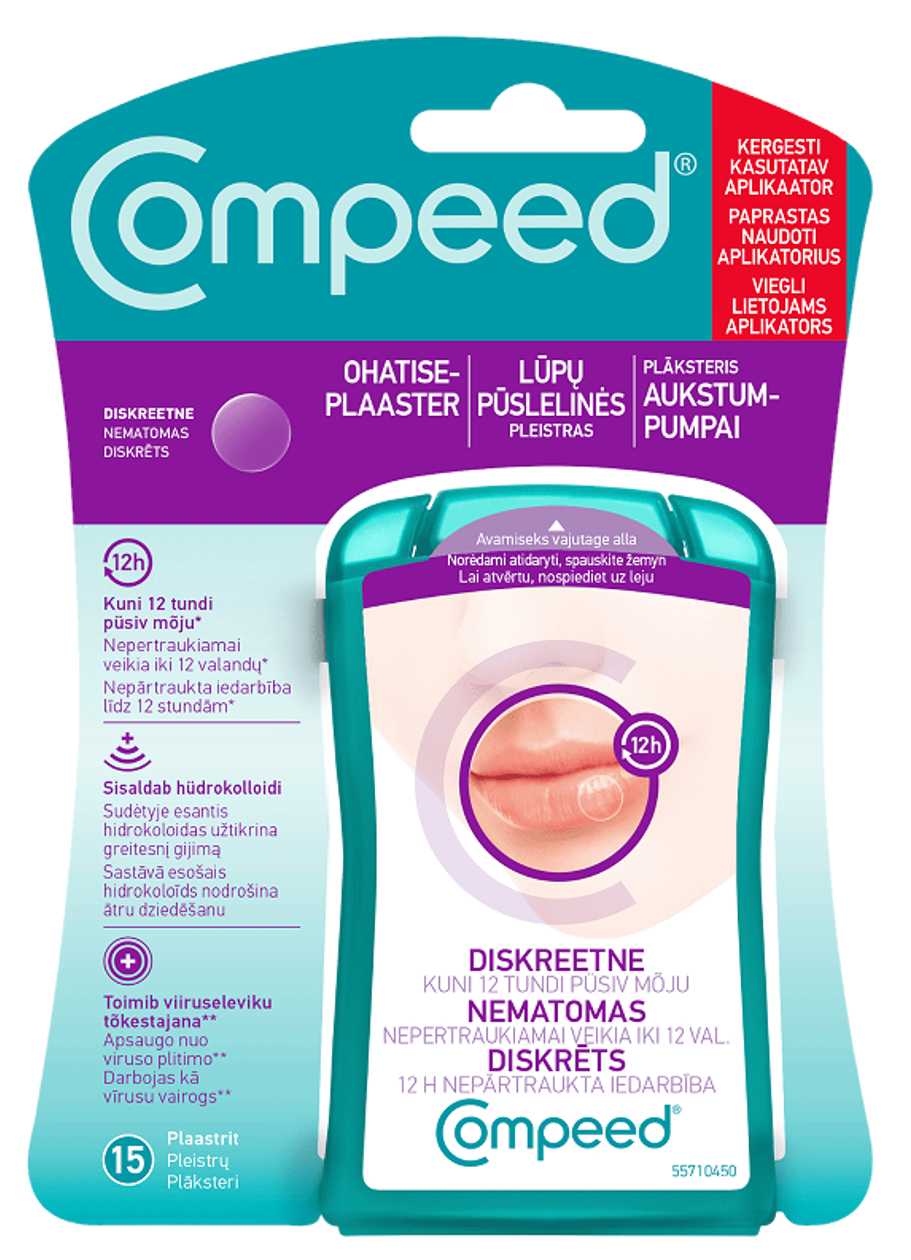 Compeed diskr. plākst. aukstumpumpai N15