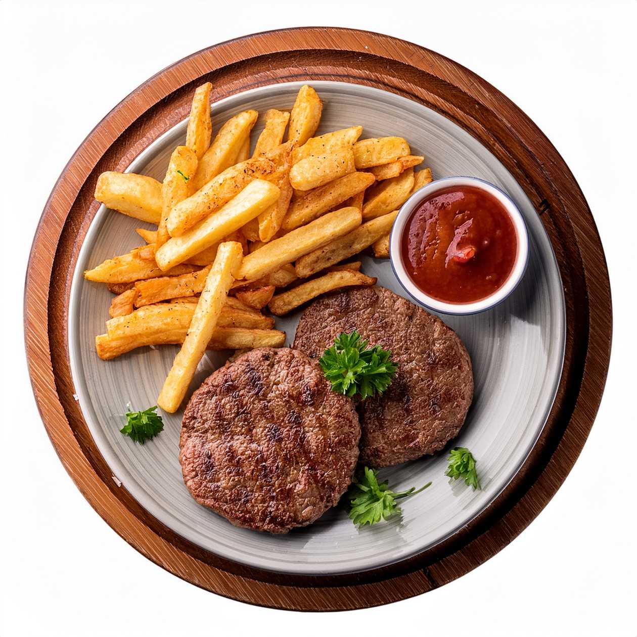 200g/200g Pleskavica na tanieri