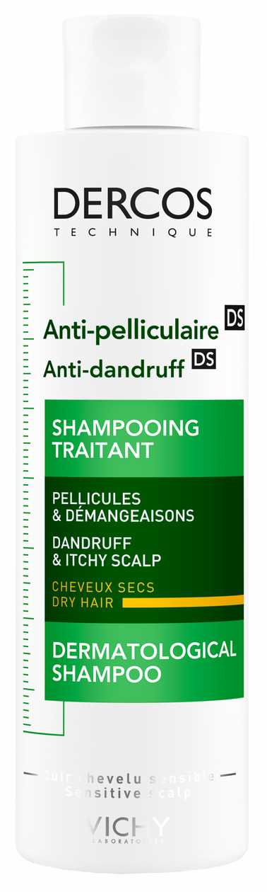Vichy Dercos šamp. pret blaugzn., sausiem matiem 200ml