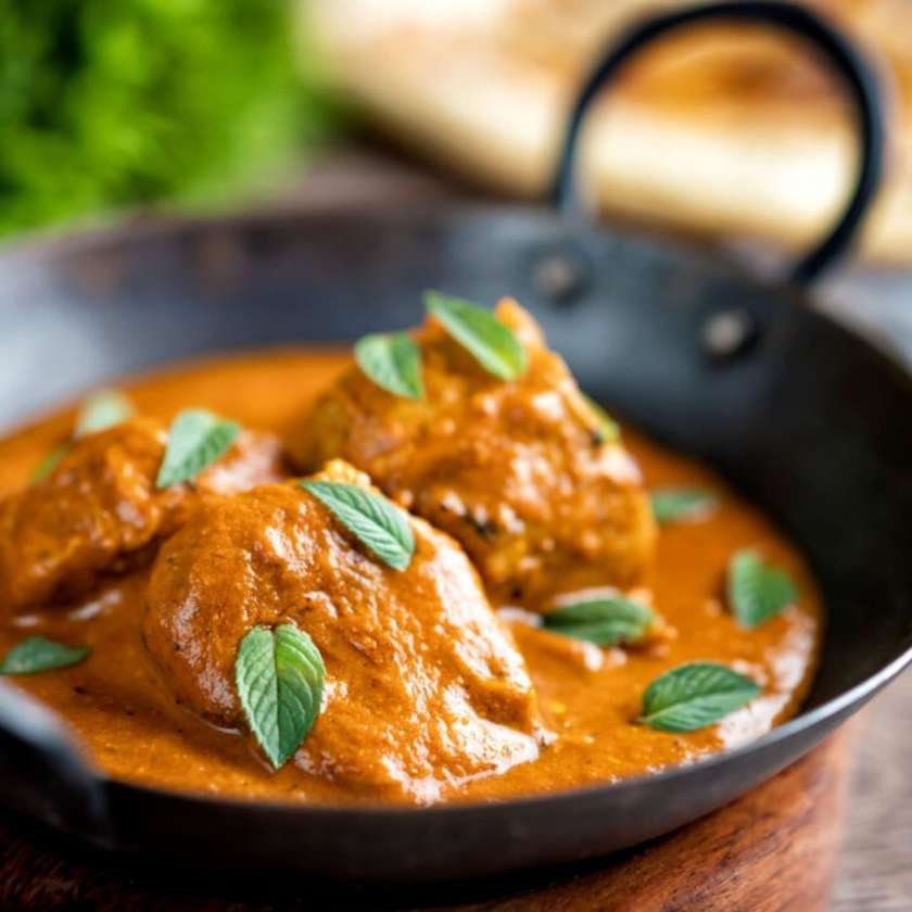Lamb tikka masala