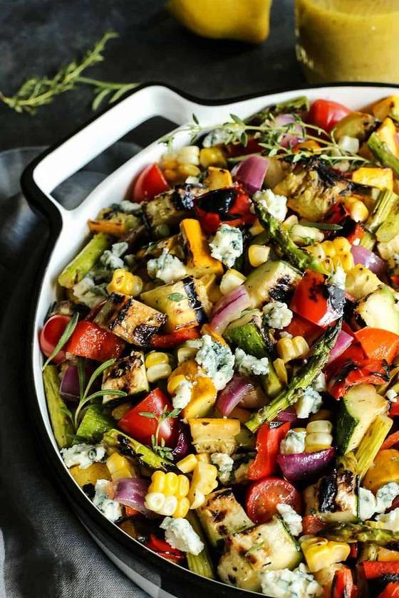 Grill salad Valencia