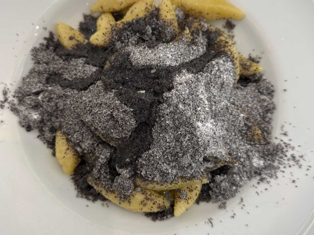 350g  /1,3,7/  Homemade šulance with fried  (breadcrumns or poppy seeds )