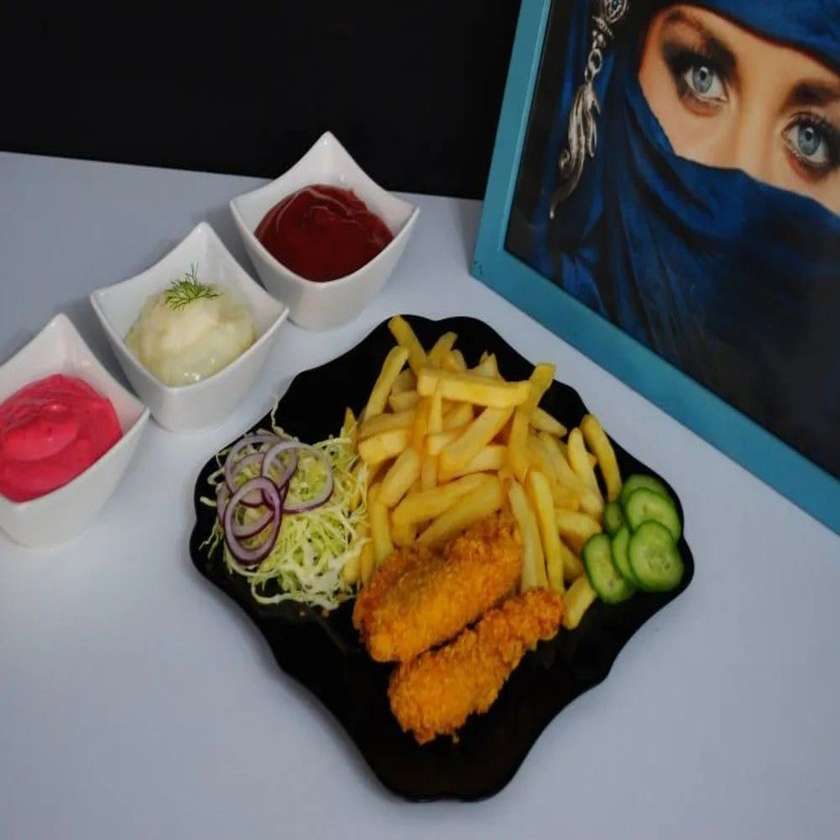Crispy Menu + Can of Coca-Cola