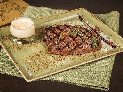 Rib-eye steak