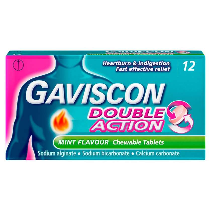 Gaviscon Double Action Tablets 12's