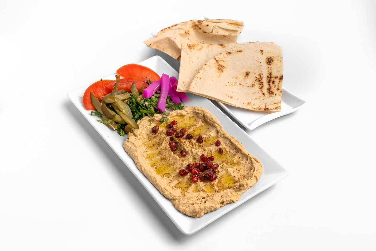 Hummus with Meat