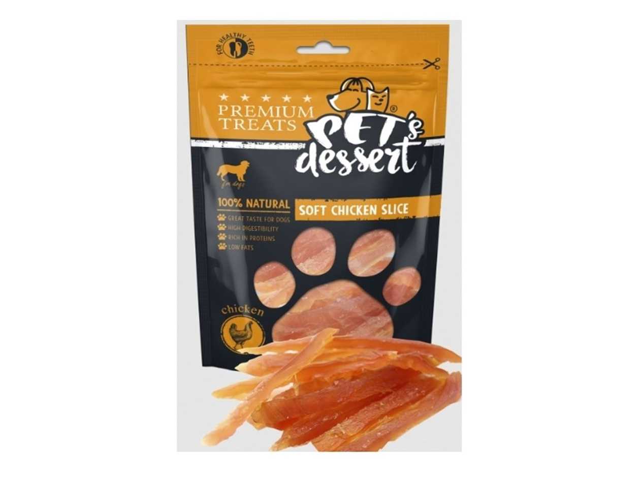 Pet`s Desert soft chicken 80g