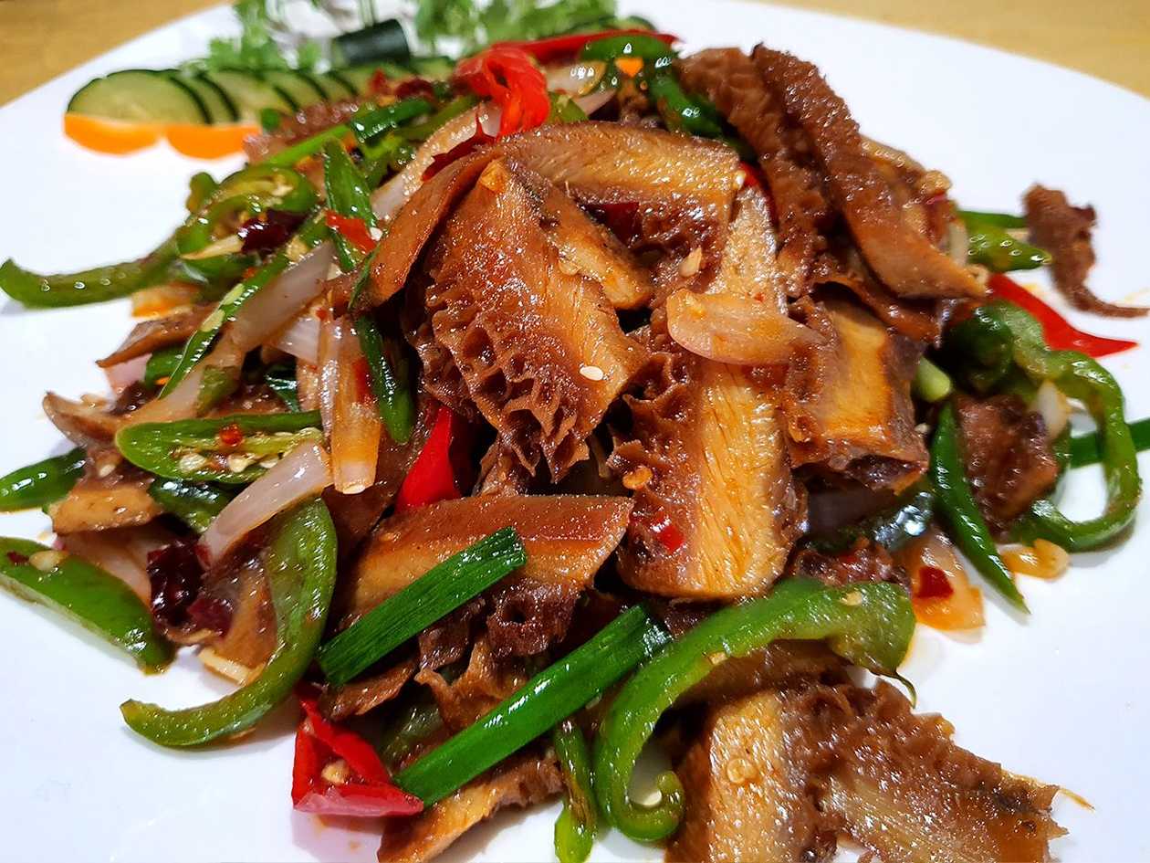 Spiced Cow Stomach