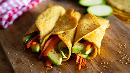 Crepe de Legumes