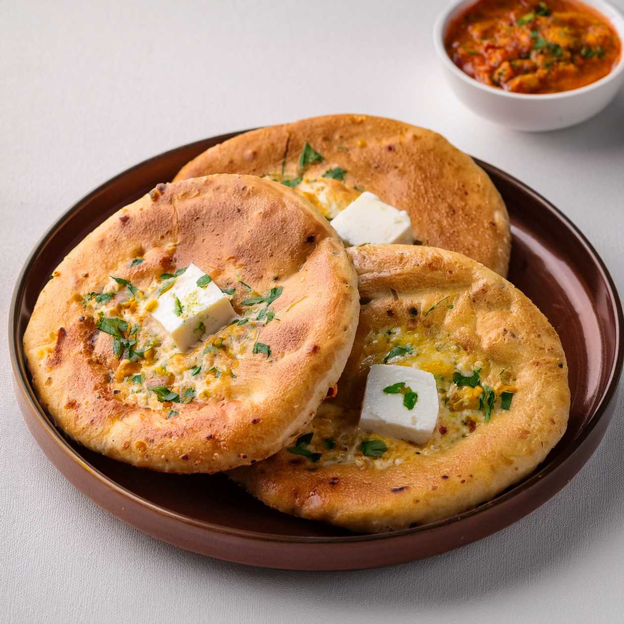 Paneer stuff kulcha