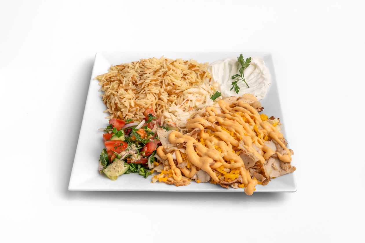 Sultan Cheese Kebab Plate