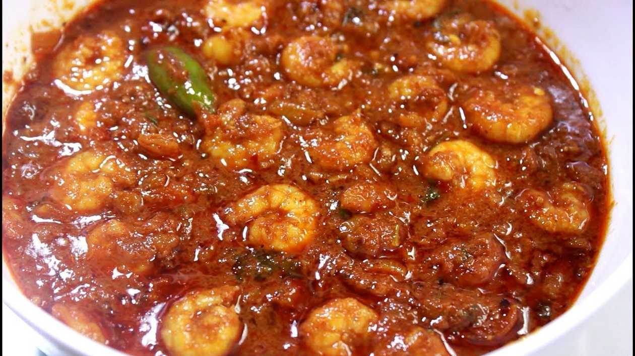 Kadhai prawn