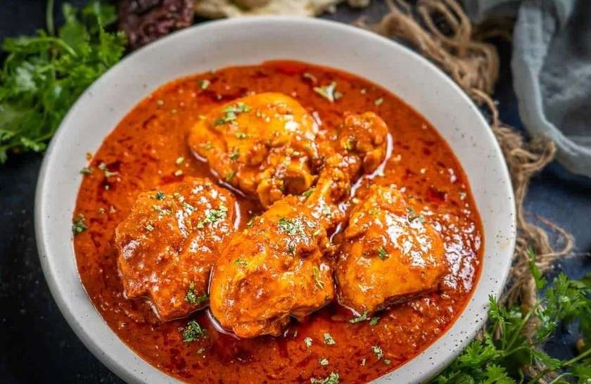 Chicken vindaloo (hot)