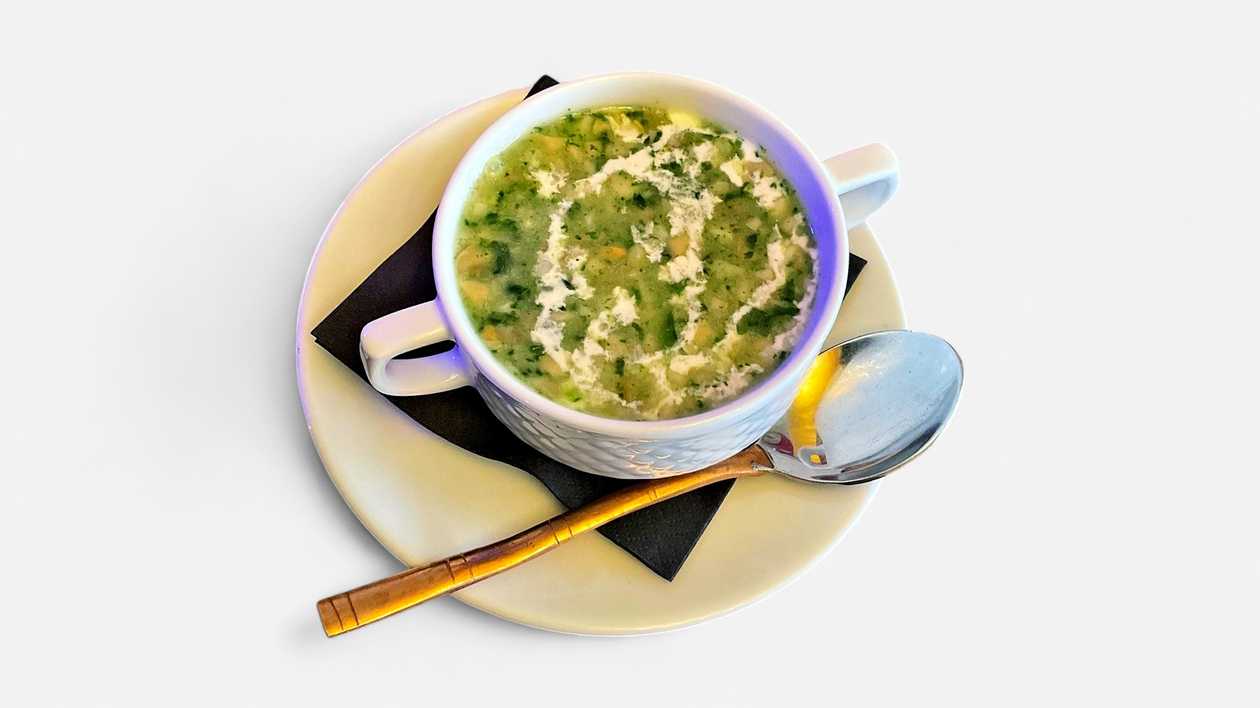 Mushroom Palak Soup