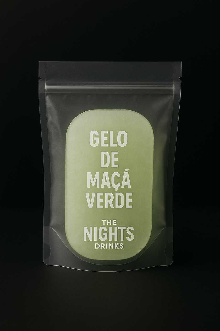 Gelo Saborizado Maçã Verde