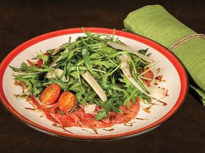 Beef carpaccio