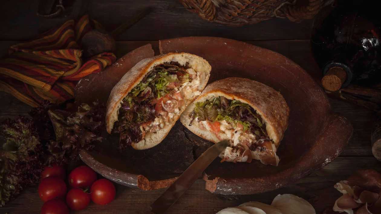 Sandwich Prosciutto Con Balsamico