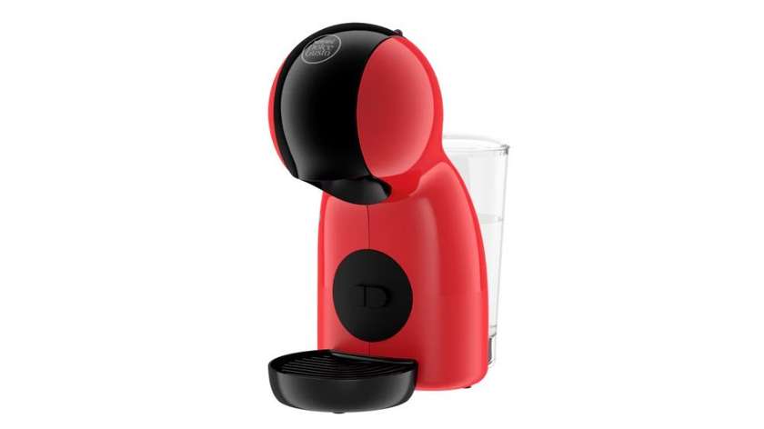 Krups Nescafé Dolce Gusto Piccolo XS Manual Capsule Coffee Machine - Red/Black