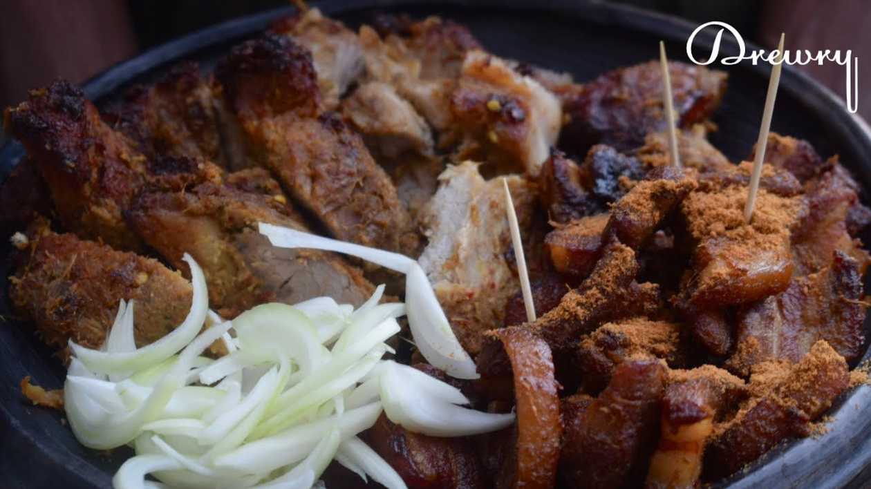 Fried Yam & Pork Chops
