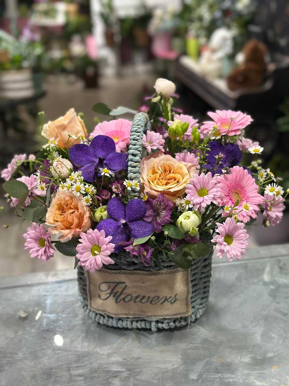 Color Bloom Flowers Arrangement