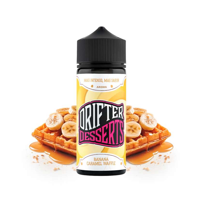 Drifter Long Fill - Banana Caramel Waffle - 24ml/120ml