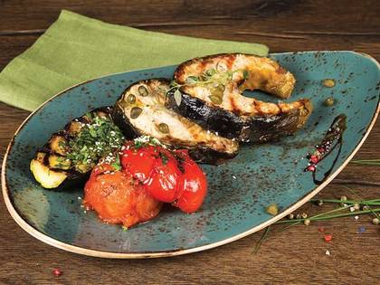 Sturgeon steak