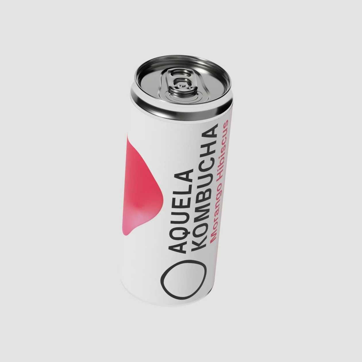 Aquela Kombucha Strawberry and Hibiscus