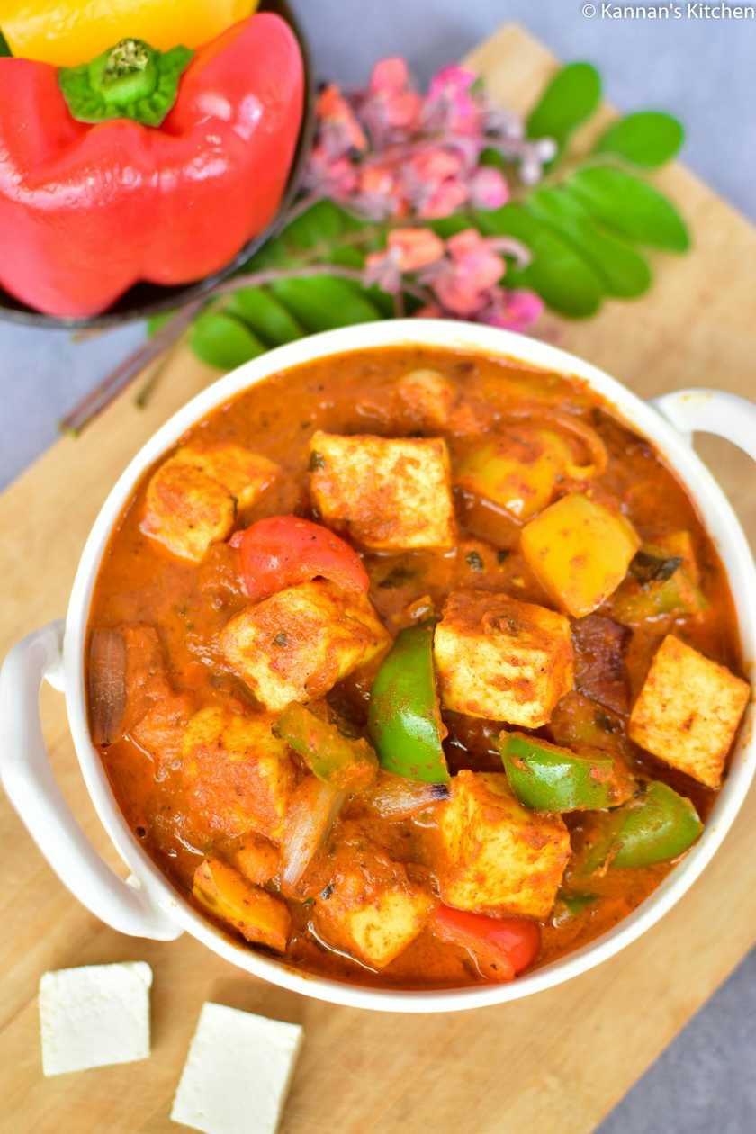 Kadhai paneer