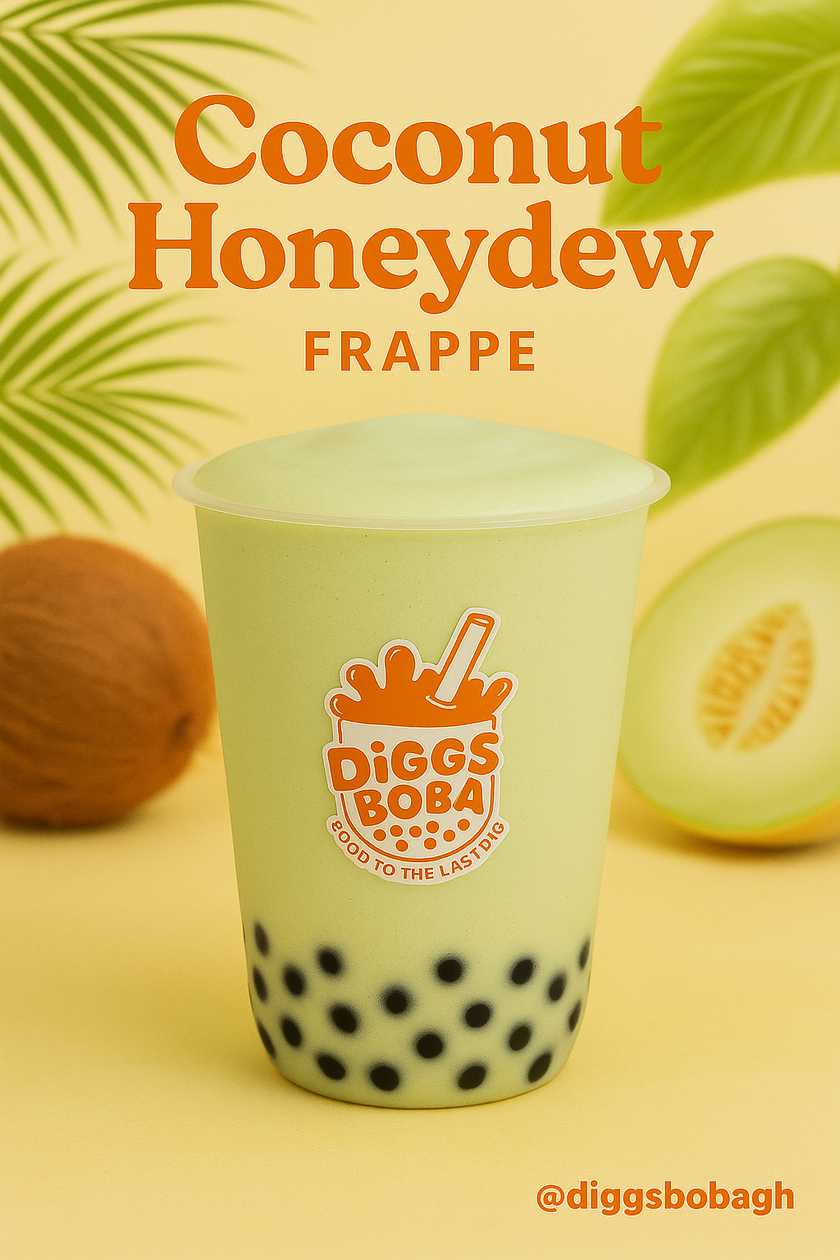 Coconut Honeydew Frappe