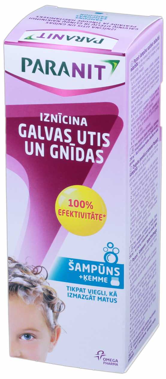 Paranit šamp. 200ml (+ ķemme)