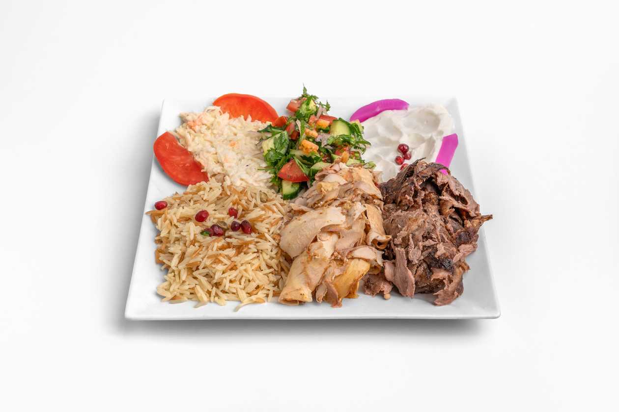 Kebab Arabia Plate