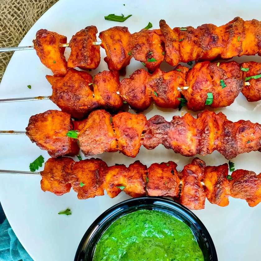 Chicken tikka (tandoori)