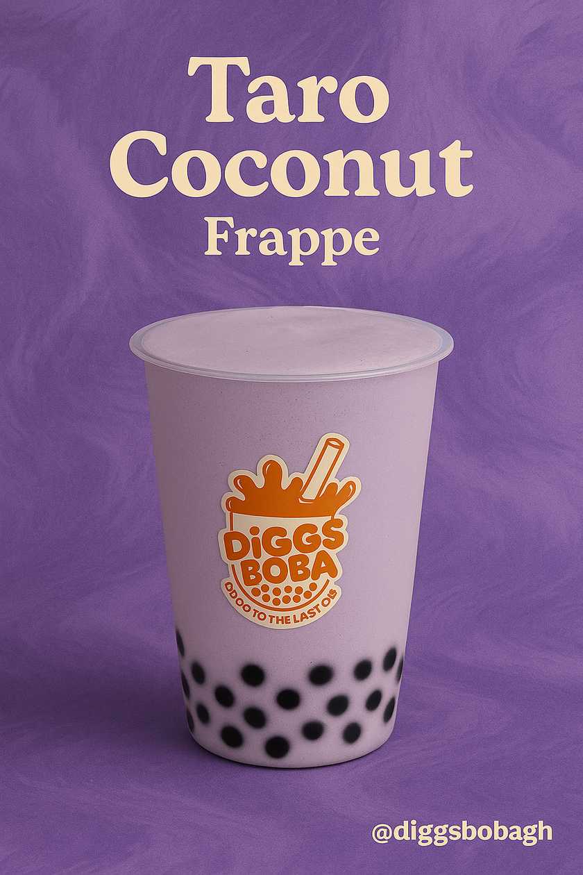 Taro Coconut Mix Frappe