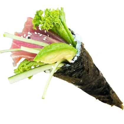 S58.maguro avokado temaki