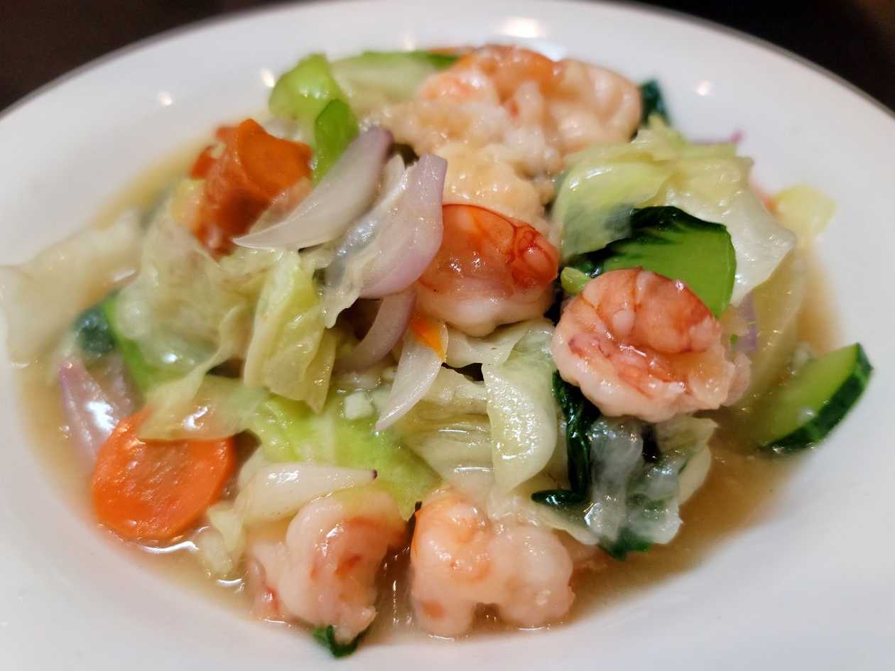 UP - Shrimps with Vegetables