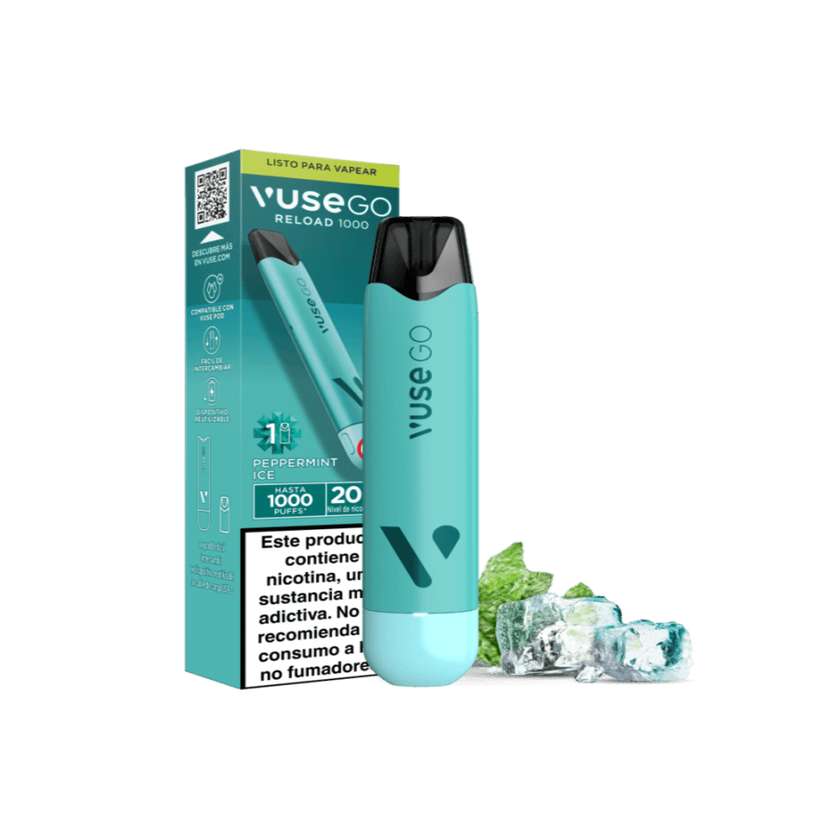 Vuse Go Reload 1000 Peppermint ice 20mg
