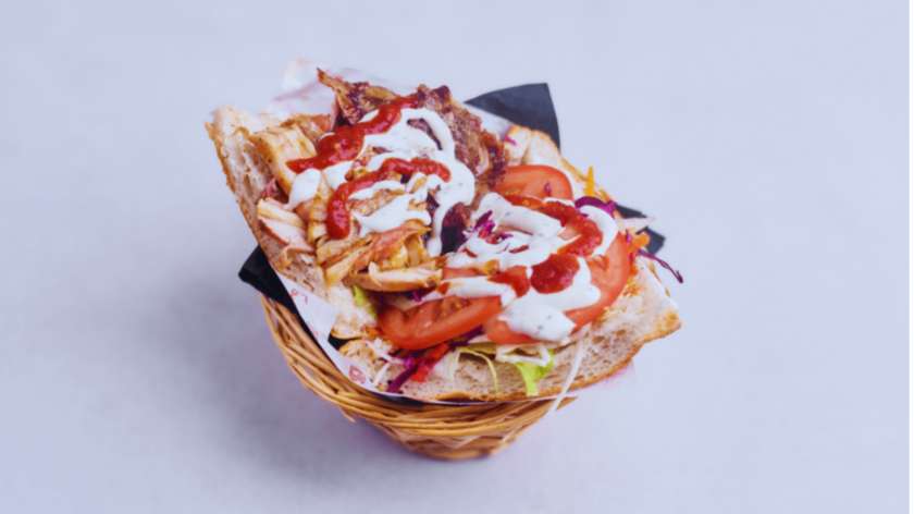 Wołowina-Baranina Kebap Bułka