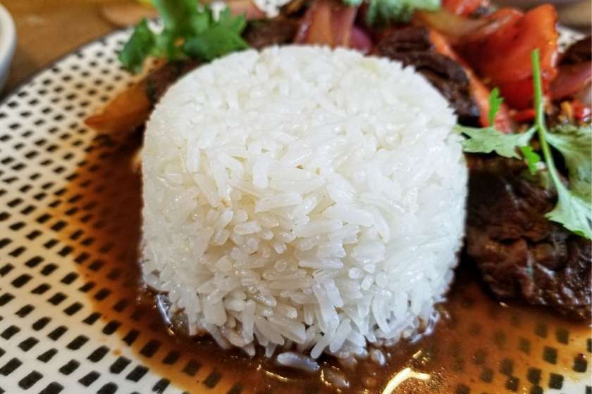 white rice