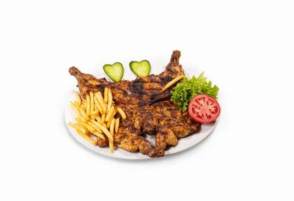 dajaj grill alfam with French fries