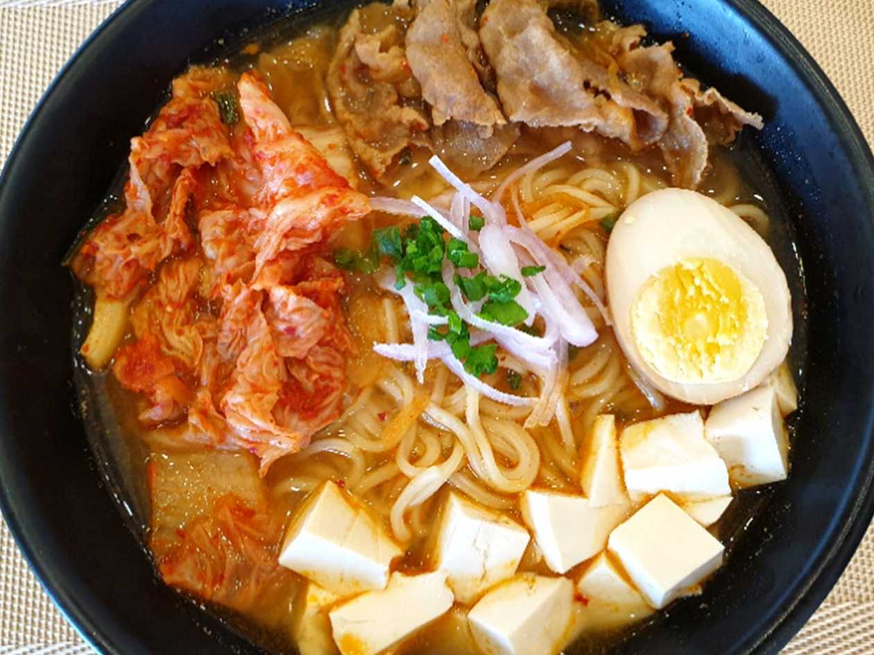 Kimchi Beef Ramen