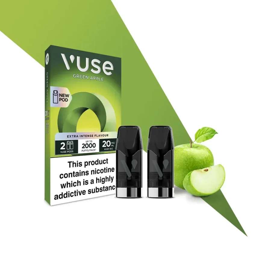 Vuse Green Apple 2 pods 20mg