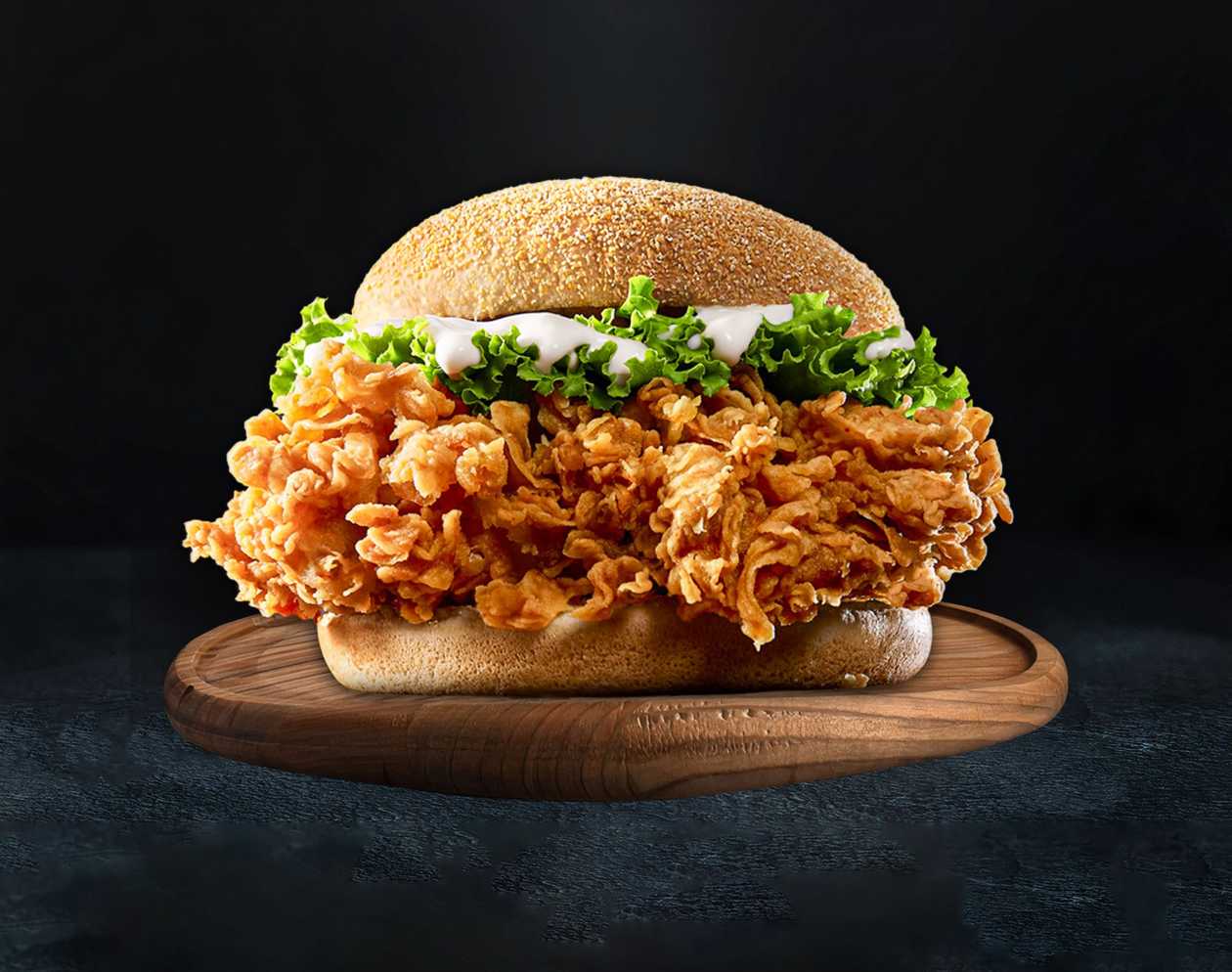 zinger burger