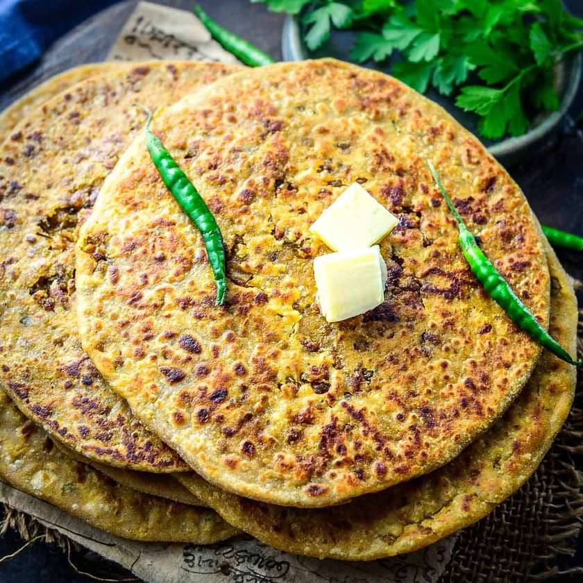 Keema paratha