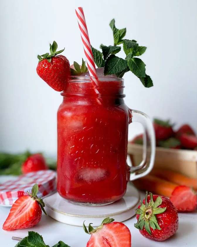 strawberry juice
