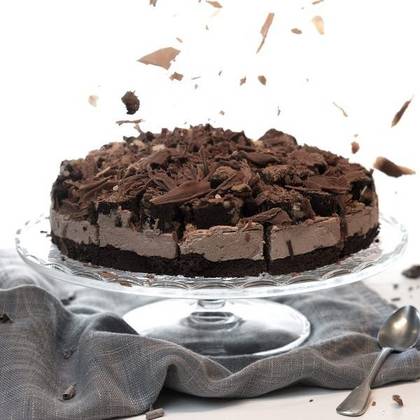 Brownie Cake 1 Portie ( 100 g e) - Gratis 1 Pepsi Max 500 ml