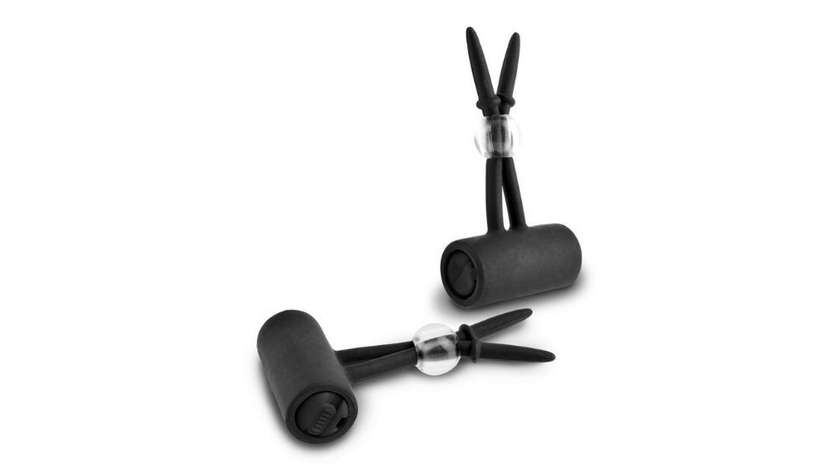 Vibrating Silicone Nipple Lassos
